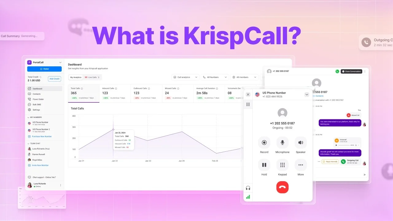 Official KrispCall video 'What is KrispCall?' on YouTube