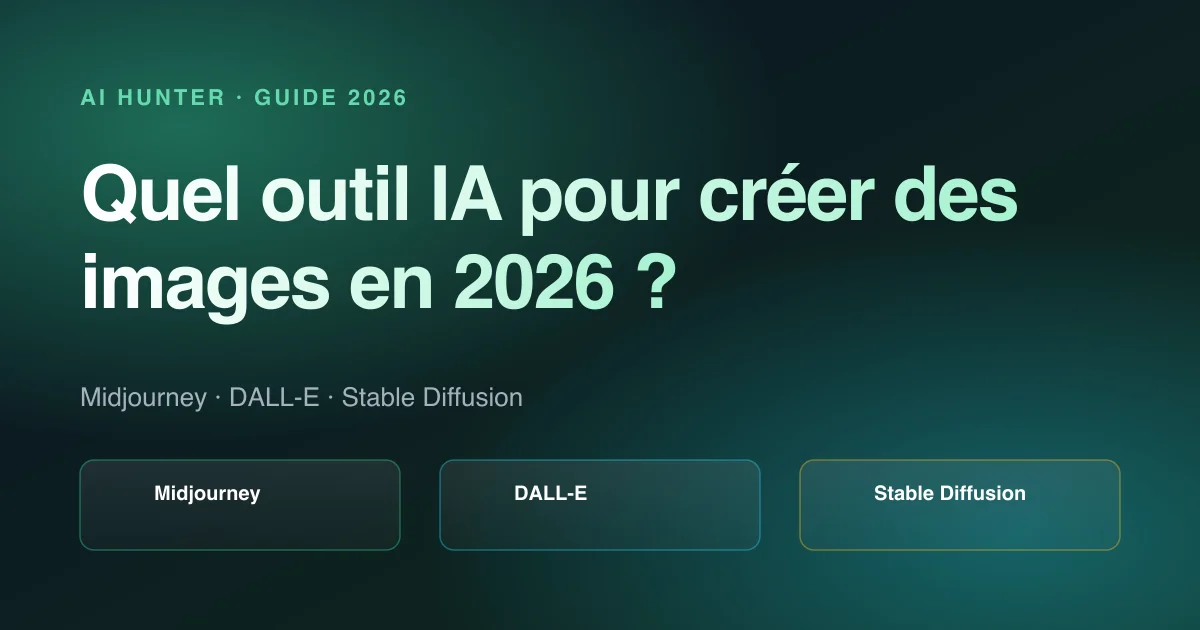 Quel outil IA pour créer des images en 2026 ?