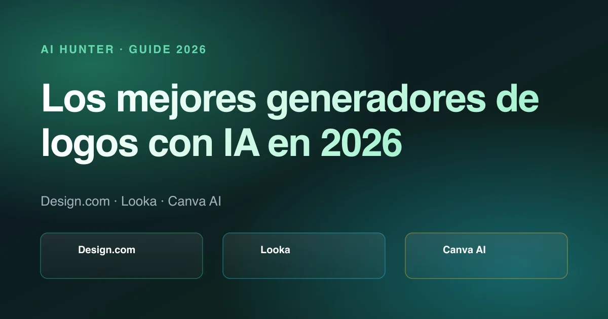 Imagen de portada: los mejores generadores de logos con IA en 2026