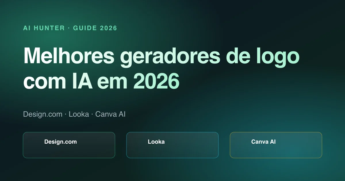 Imagem de capa: Melhores geradores de logo com IA em 2026